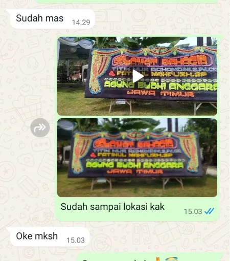 Pengiriman Papan Bunga Singakerta Krangkeng