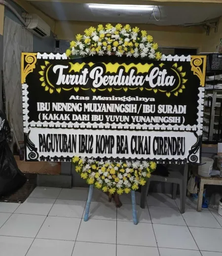 Papan Bunga Duka Singakerta Krangkeng