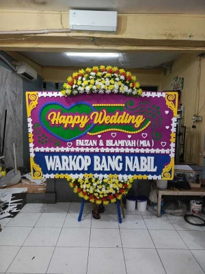 Papan Bunga di Singakerta Krangkeng