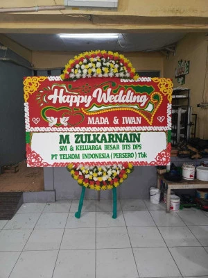 Papan Bunga di Singakerta Krangkeng