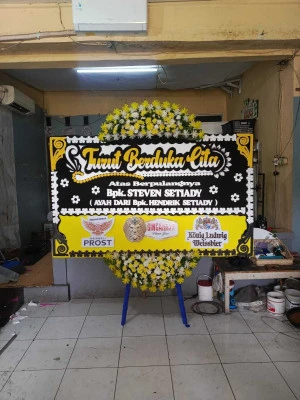 Papan Bunga di Singakerta Krangkeng