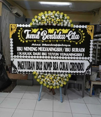 Papan Bunga di Singakerta Krangkeng