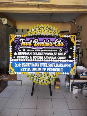 Papan Bunga di Singakerta Krangkeng